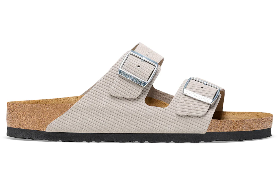 Birkenstock Arizona Embossed Corduroy Suede Stone Coin - 1026131/ ...