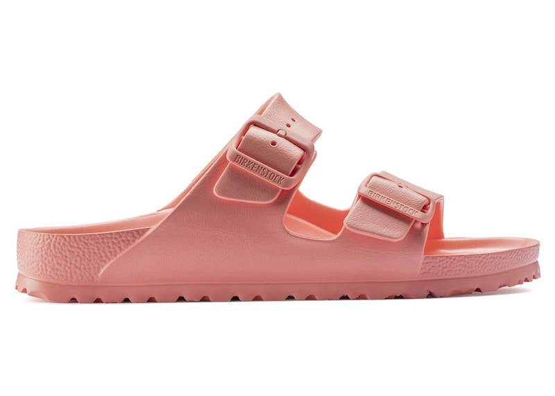 Pre-owned Birkenstock Men's Arizona Essentials Eva Sneakers In Coral Peach