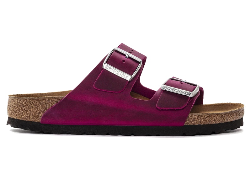Birkenstock Arizona Oiled Leather Festive Fuchsia