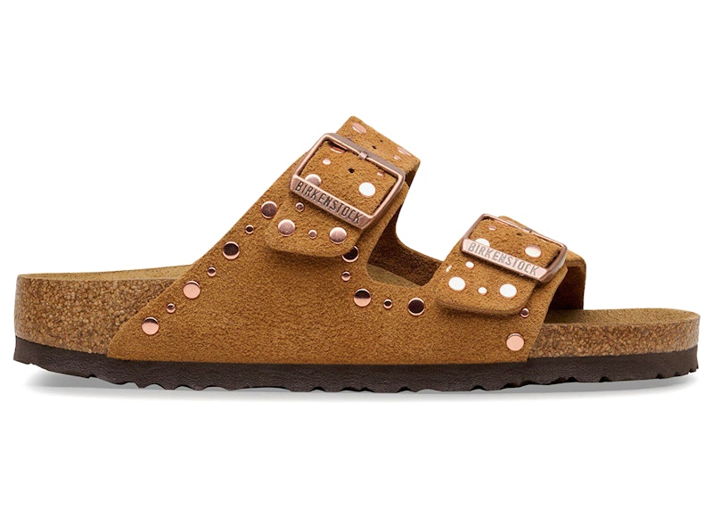 Birkenstock Arizona Rivets Suede Mink