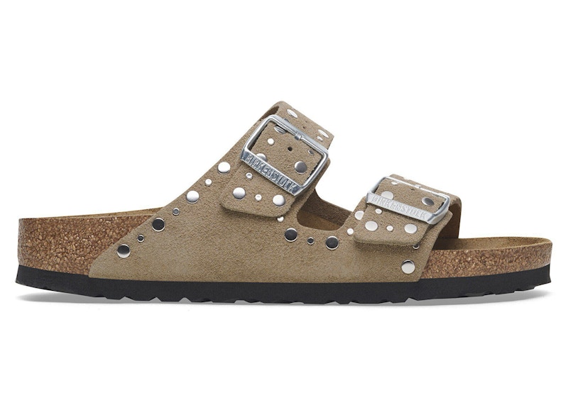 Birkenstock Arizona Rivets Suede Taupe