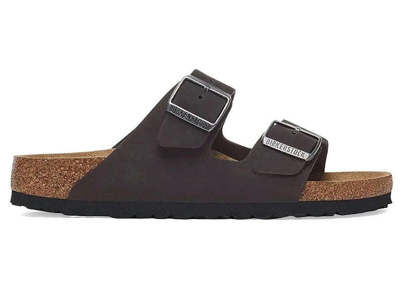 Birkenstock Arizona Soft Footbed Nubuck Leather Black