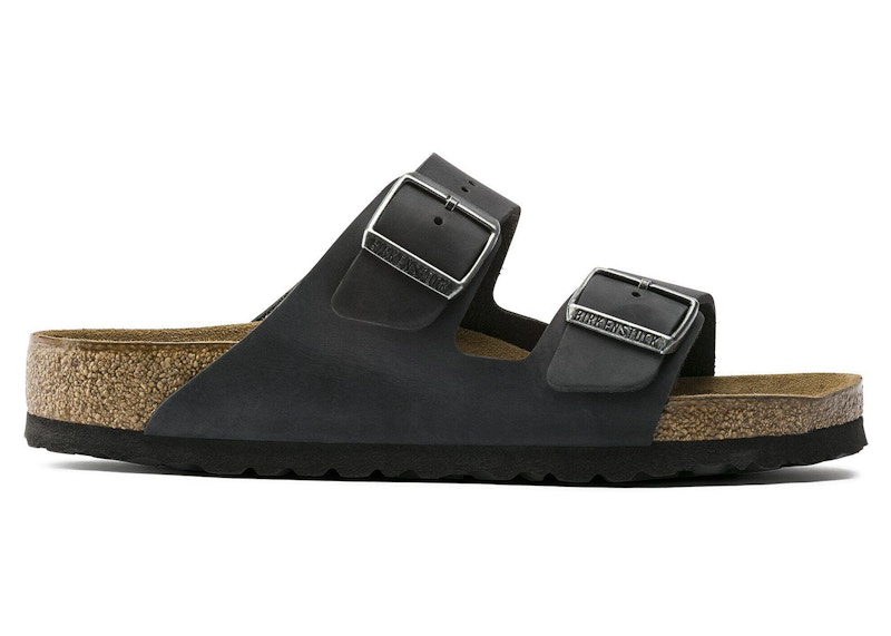 Birkenstock Arizona Soft Footbed Oiled Leather Black