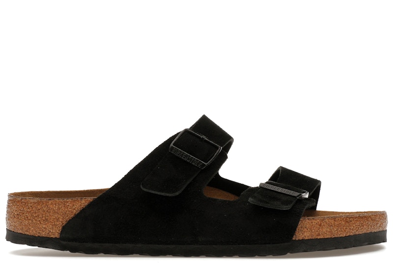 Birkenstock Arizona Soft Footbed Suede Black