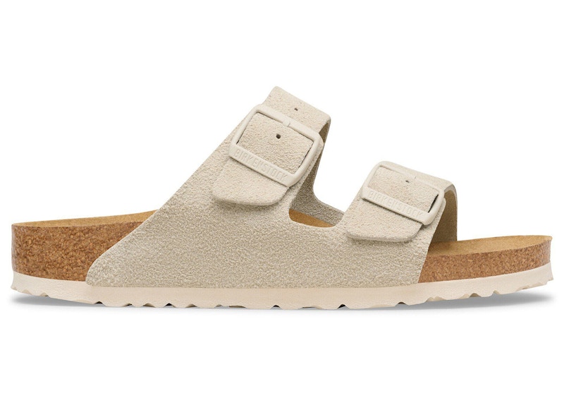 Men's Birkenstock Arizona Suede Leather Sneakers in Oyster