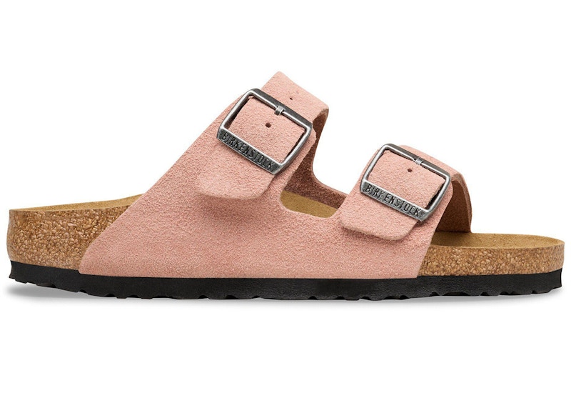 Birkenstock Arizona Suede Leather Pink Clay