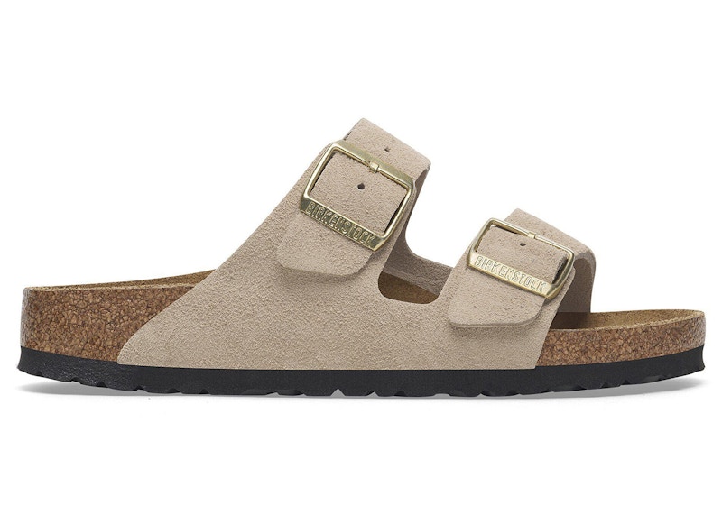 Birkenstock Arizona Suede Leather Sandcastle