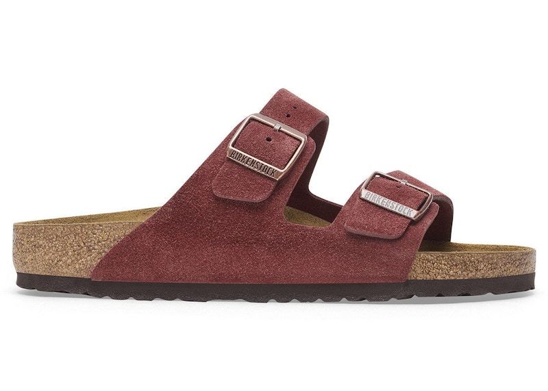 Birkenstock Arizona Suede Leather Zinfandel