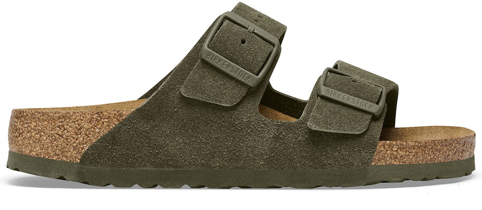 Arizona Shearling Suede Leather Forest