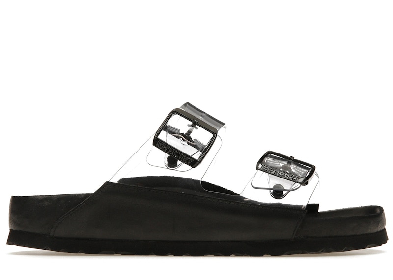 Birkenstock Arizona Transparent Manolo Blahnik Black