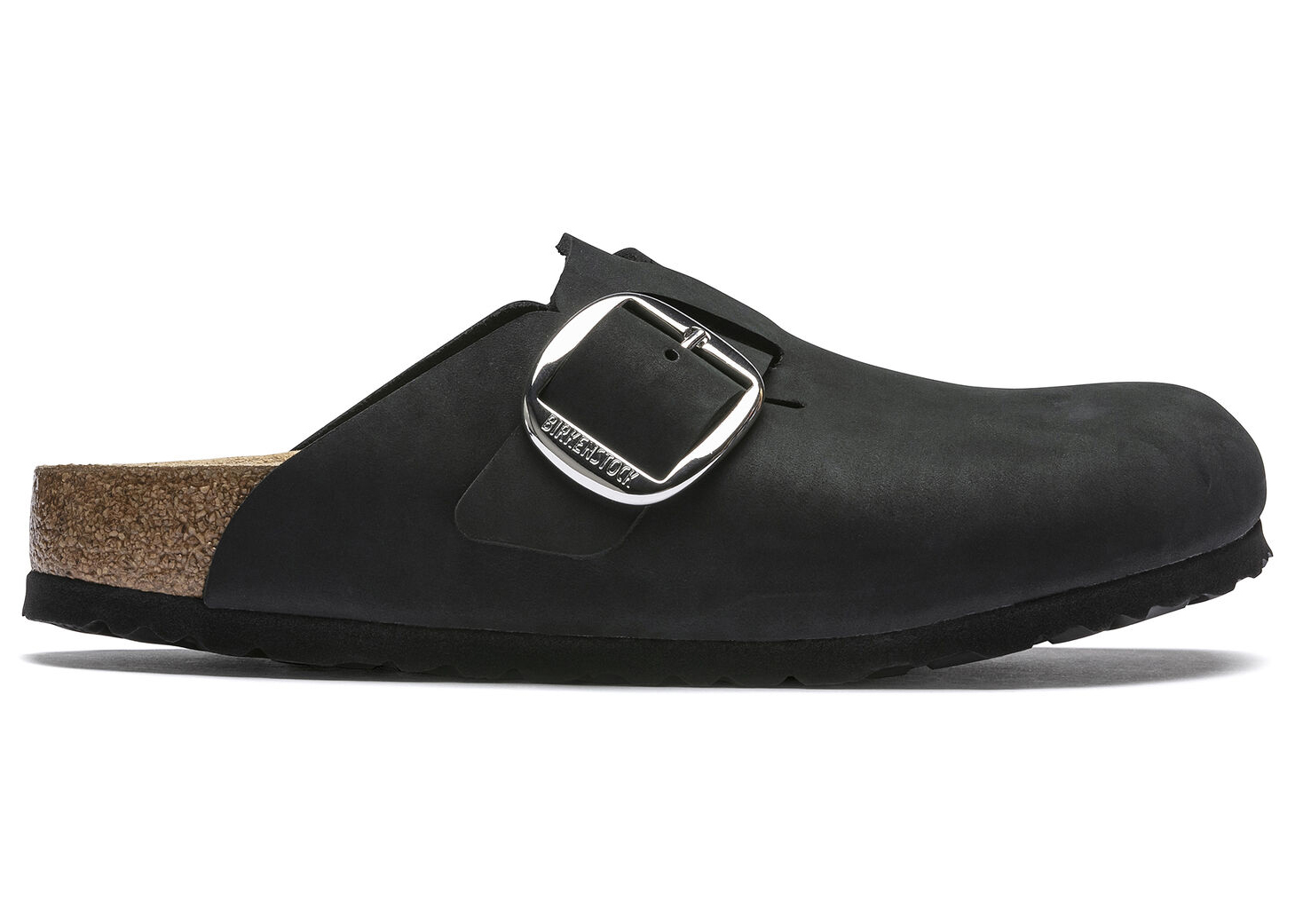 Birkenstock Boston Big Buckle Nubuck Black - 1016995 - US