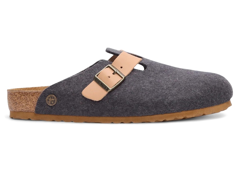 Birkenstock Boston Felt Concepts Anthracite