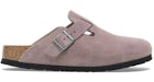 Birkenstock Boston Veloursleder verblasstes Violett