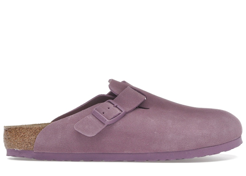Birkenstock Boston Suede Leather Mauve