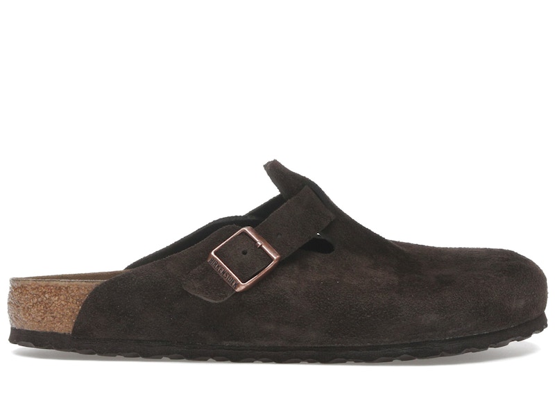 Birkenstock Boston Suede Mocha