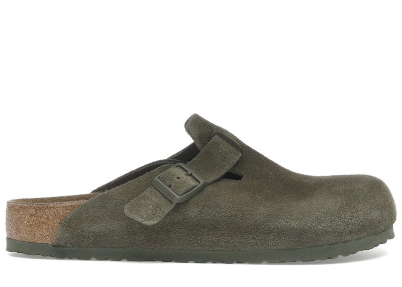 Birkenstock Boston Suede Thyme