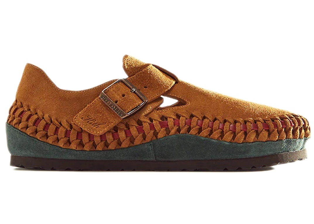 Pre-owned Birkenstock Braided London Kith Biscuit