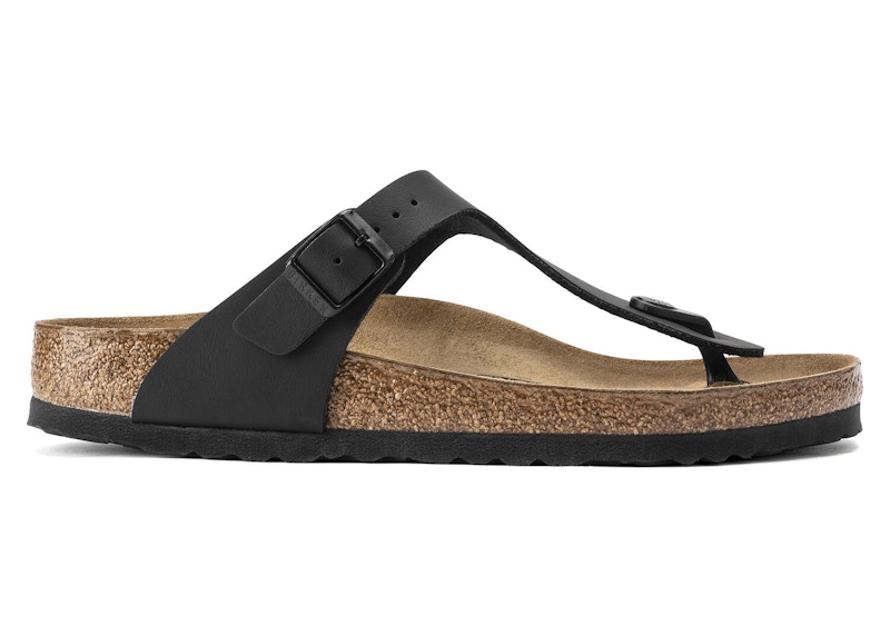 Pre-owned Birkenstock Gizeh Birkoflor Sneakers In Black