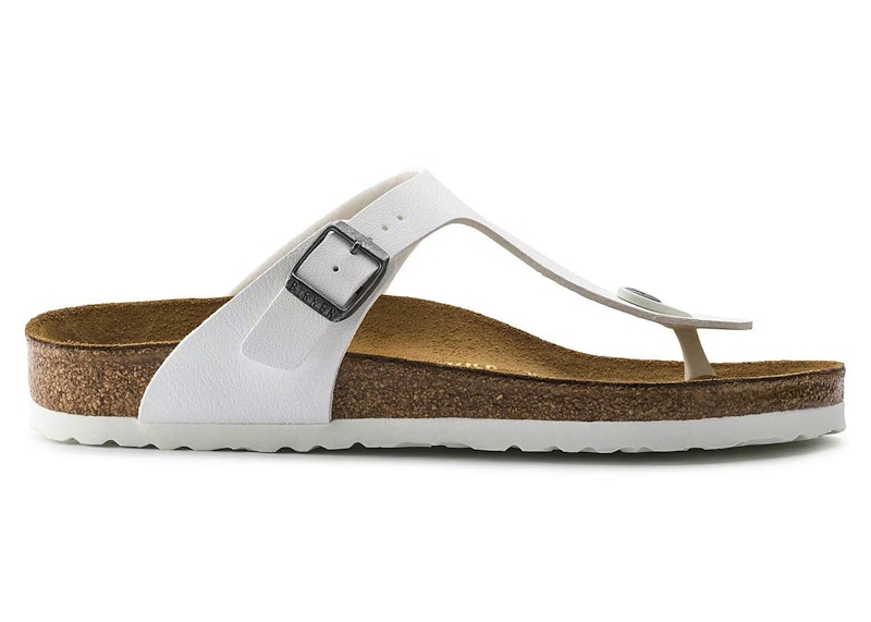 Birkenstock Gizeh Birko-Flor White