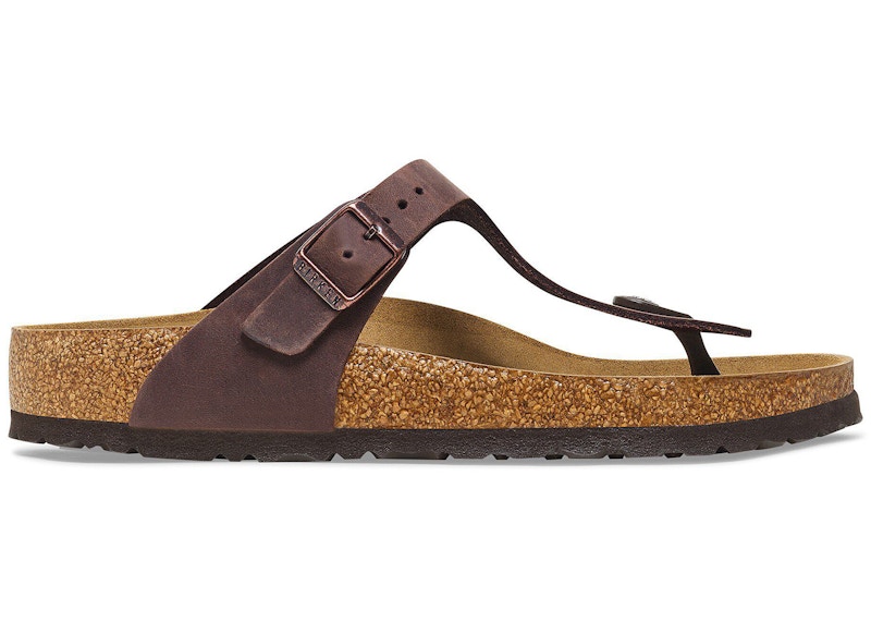 Birkenstock Gizeh Oiled Leather Habana
