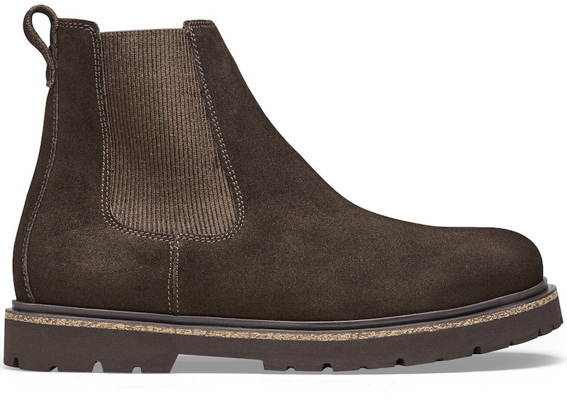 Birkenstock Highwood Slip On Suede Leather Mocha
