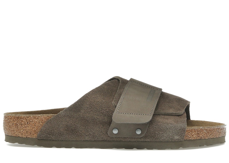 Birkenstock Kyoto Nubuck-Suede Concrete Gray