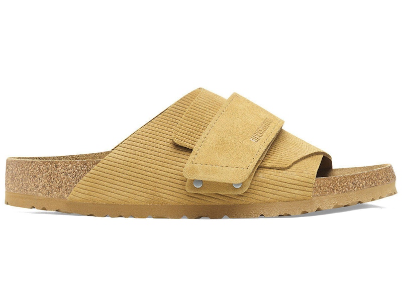 BIRKENSTOCK Kyoto 39 コーデュロイ　コークブラウン Birkenstock Kyoto Suede Embossed Corduroy Cork Brown メンズ