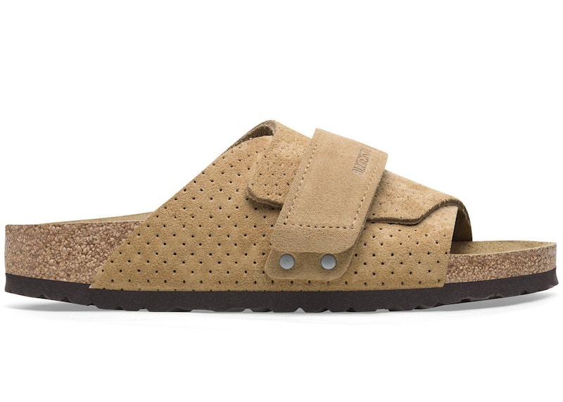 Birkenstock Kyoto Suede Embossed New Beige
