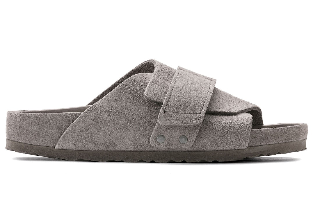 Pre-owned Birkenstock Kyoto Suede Grey Taupe