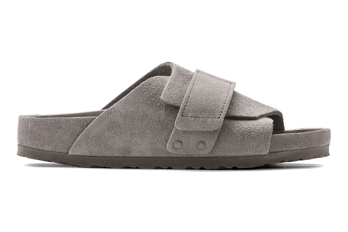 Pre-owned Birkenstock Kyoto Suede Grey Taupe