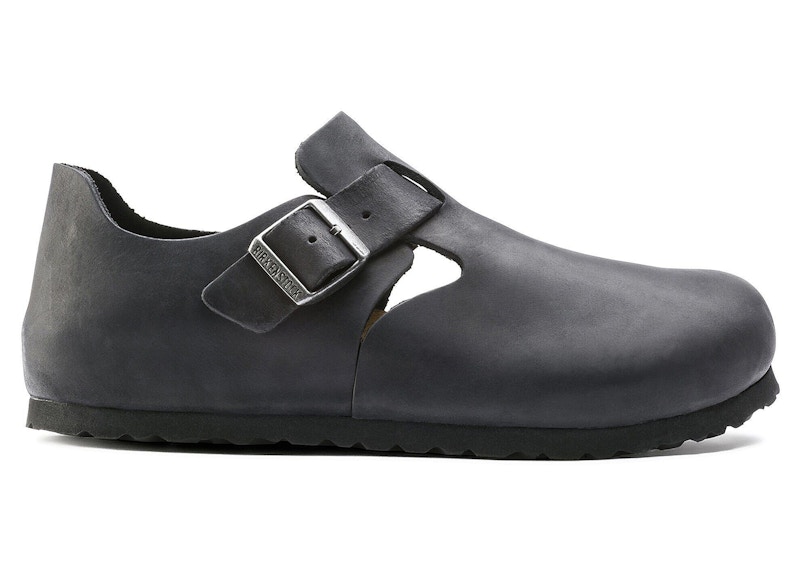 Birkenstock London Oiled Leather Black
