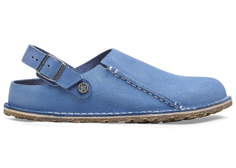 Birkenstock Lutry Premium Suede Elemental Blue