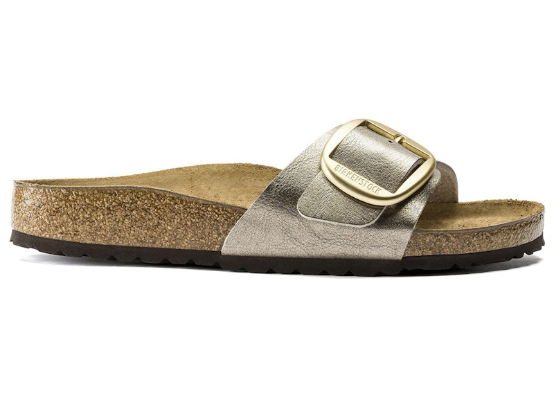 Birkenstock Madrid Big Buckle Birko-Flor Graceful Taupe