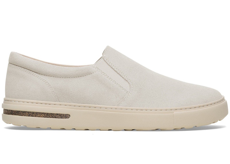 Birkenstock Oswego Suede Leather Antique White