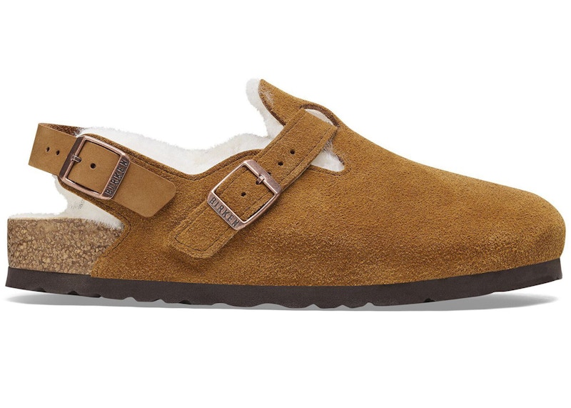 靴 BIRKENSTOCK Tokio Suede Tokio Suede Leather Black | BIRKENSTOCK