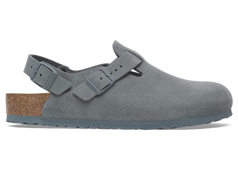 Birkenstock Tokio Suede Basalt Grey