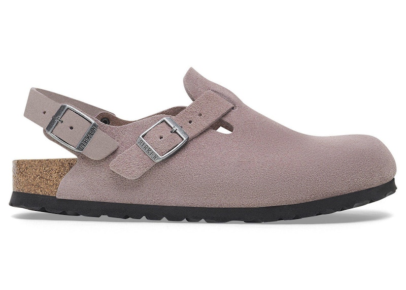 Birkenstock Tokio Suede Faded Purple