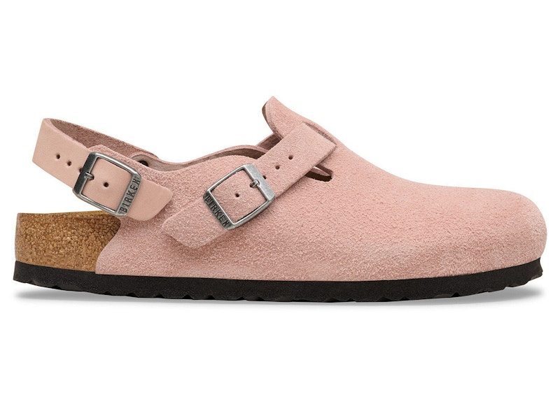 Men's Birkenstock Tokio Suede Sneakers in Pink Clay