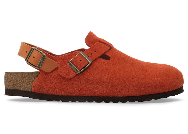 Birkenstock Tokio Suede Rust Brown