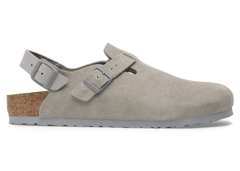 Birkenstock Tokio Suede Stone Coin