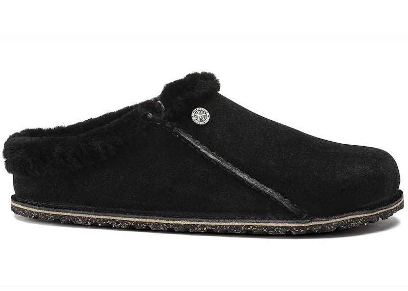 Birkenstock Zermatt Premium Suede Leather Black