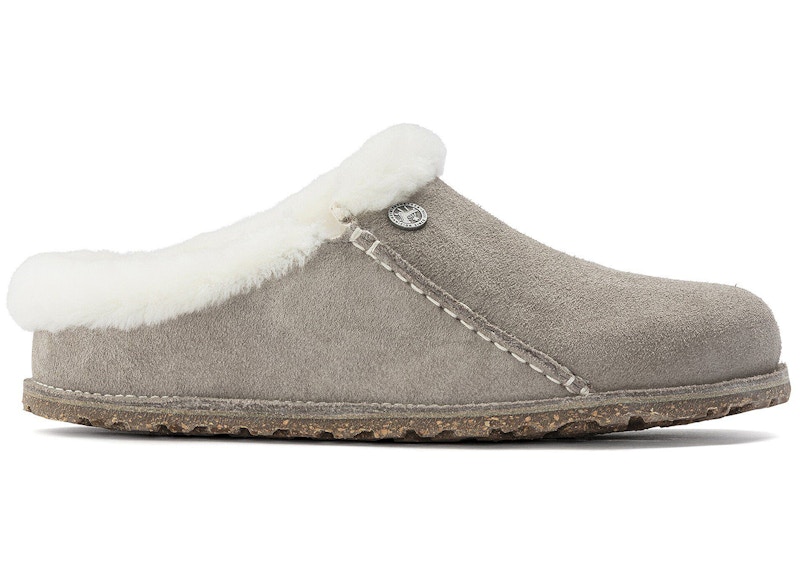 Birkenstock Zermatt Premium Suede Leather Stone Coin