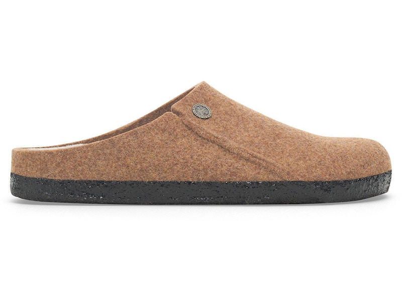 Birkenstock Zermatt Shearling Wool Felt Toffee Melange