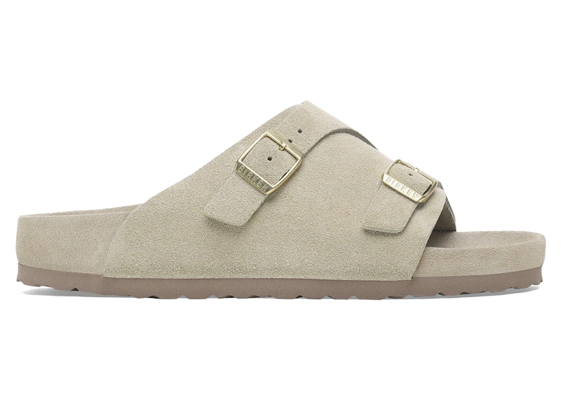 Birkenstock Zürich Suede Leather Allover Taupe