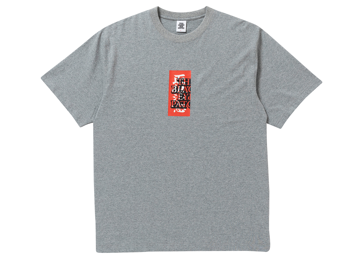 BlackEyePatch Handle with Care Label Tee Grey - SS22 - KR