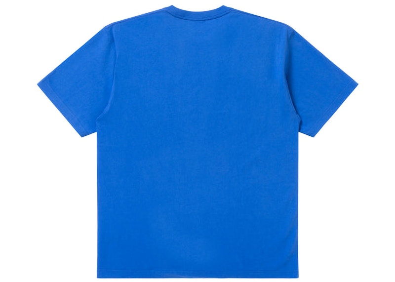 BlackEyePatch Burning OG Label Tee Blue Men's - FW22 - US