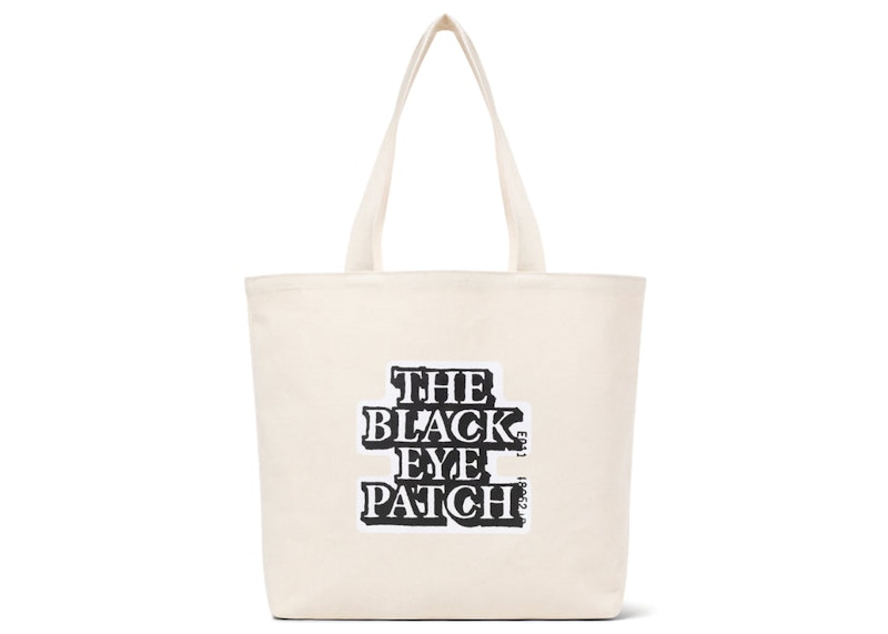 BlackEyePatch OG Label Tote Bag Off White - FW22 - GB