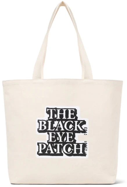 BlackEyePatch OG Label Tote Bag Off White - FW22 - US