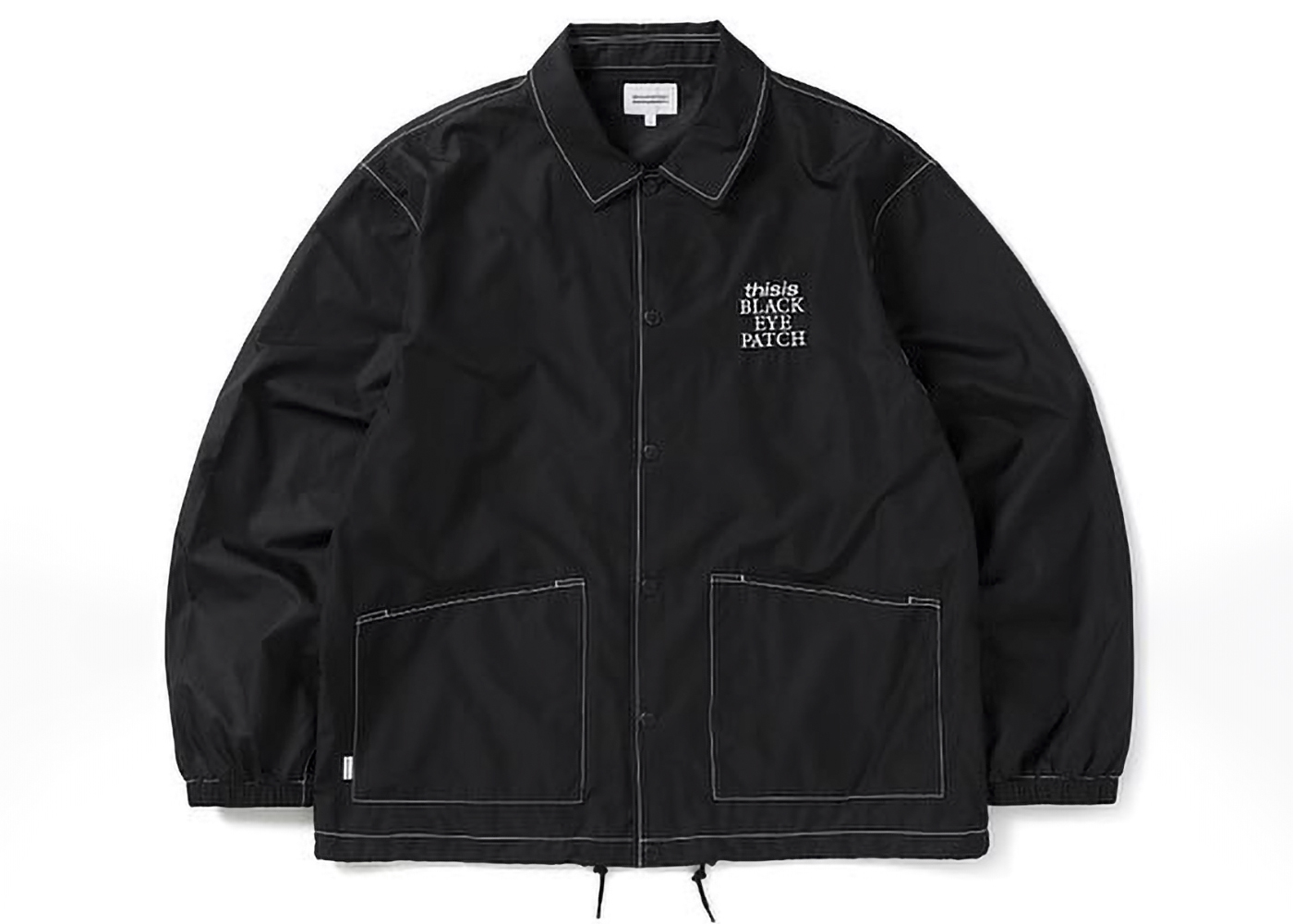 BlackEyePatch x Thisisneverthat OG Logo Jacket Black Men's - FW22 - US