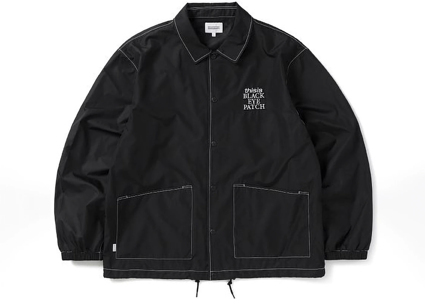 BlackEyePatch x Thisisneverthat OG Logo Jacket Black Men's - FW22 - US